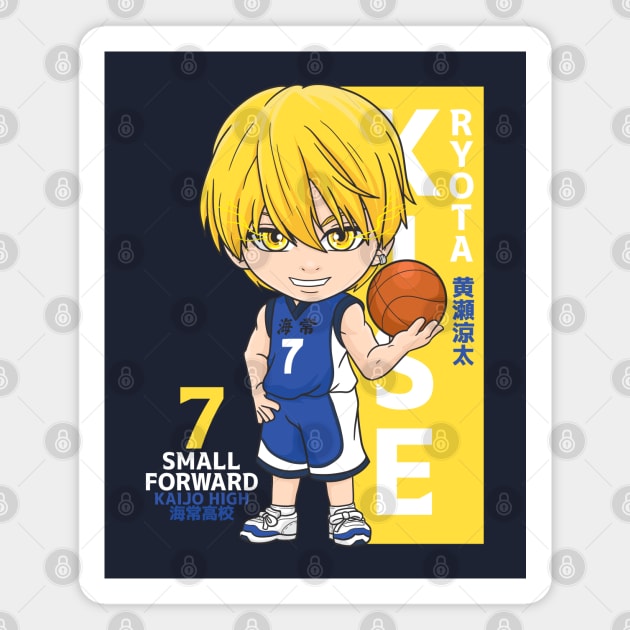 Chibi Ryota Kise Magnet by TeeTowArt